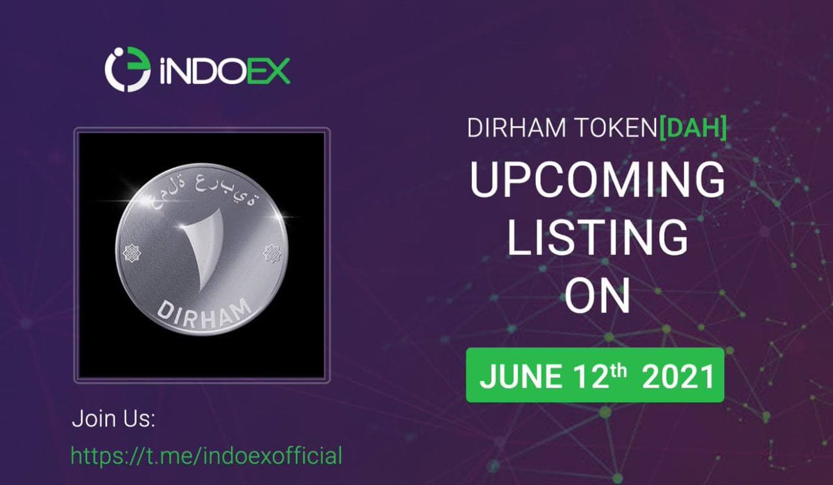 Dirham token official tweet media