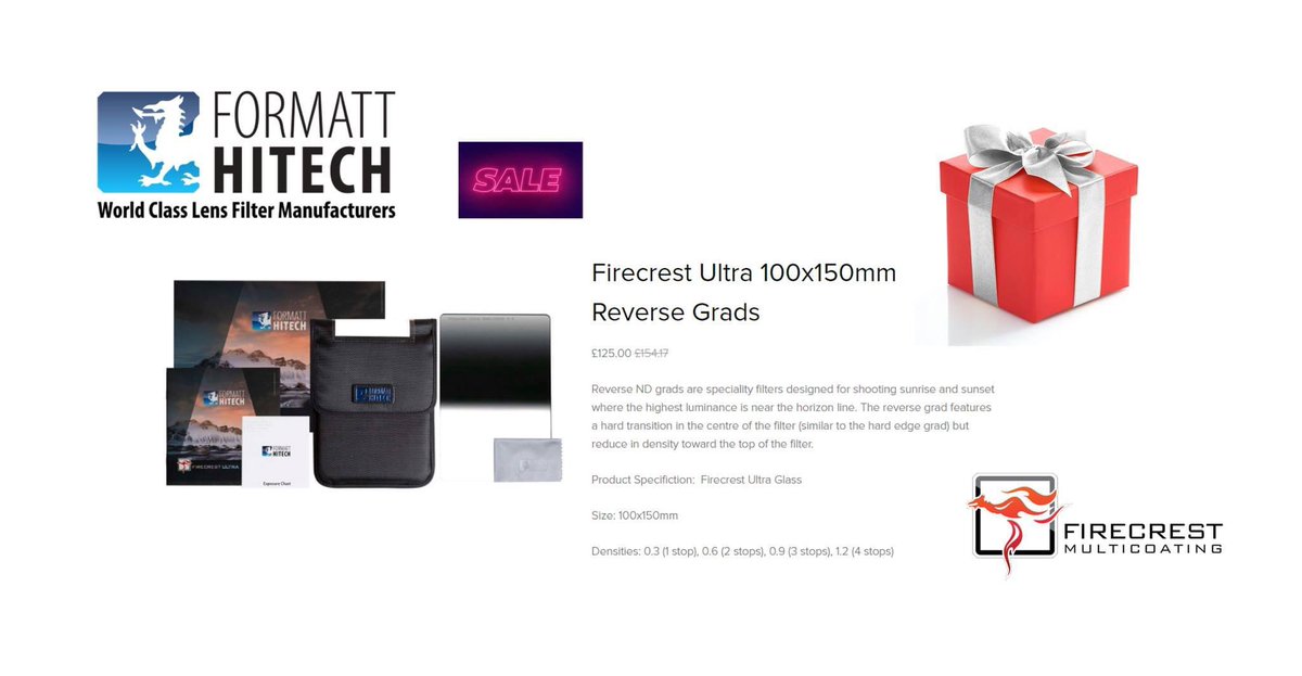 Paul73Millar's tweet photo. Stop the press, I have never seen these amazing filters at this jaw dropping price and add PMILLAR10 for a further 10% off @FormattHitech @formatthitechus https://t.co/3cc7mmR4p5 https://t.co/P6C0WCEYbz