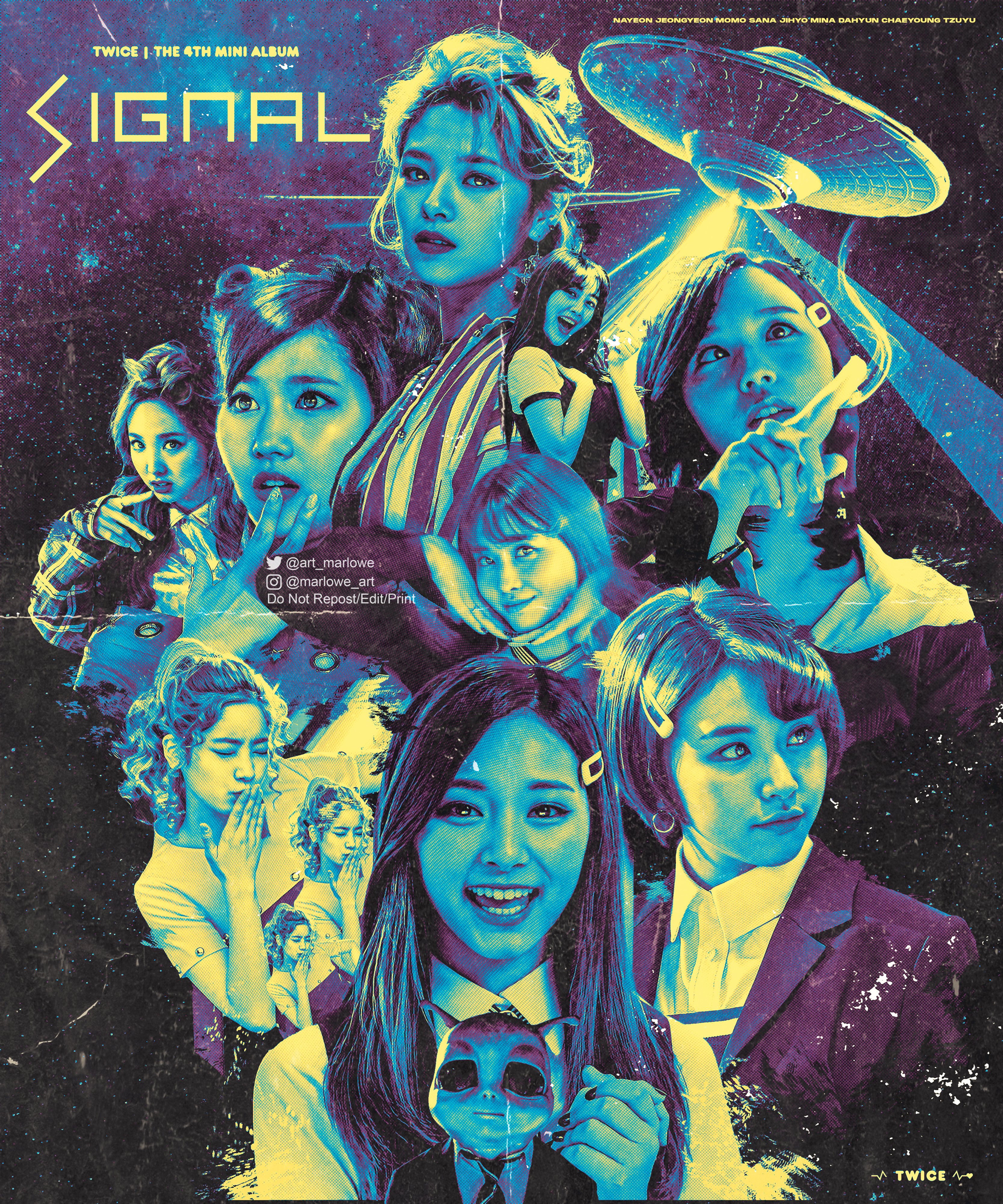 Marloweart I Can T Stop Me Graphic Poster Fanart Twice T Co Sqrlua9zb8 Twitter