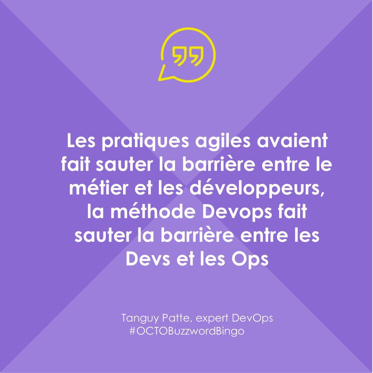 [#Podcast] Si on vous dit que le bonheur est dans le #DevOps, vous nous croyez ? 🤔

😩Si je ne suis ni développeur, ni ingénieur, comment appréhender ce concept ?

🎙Tanguy Patte invité de <a href="/laureconstant/">Laure Constantinesco</a> vous explique tout de ce métier ! 

🎧 ➡️ bit.ly/2To1klx