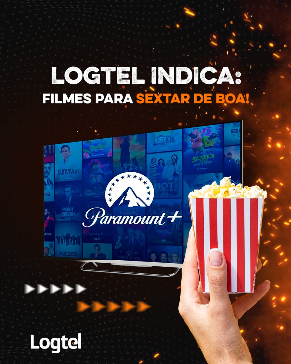 Vamos deixar aqui alguns filmes que merecem a sua atenção nessa sextinha, bora?
- O Poderoso Chefão;
- Brilho Eterno de Uma Mente sem Lembranças;
- Como se Fosse a Primeira Vez;
- Wiplash.
Aproveite esse e diversos outros benefícios que só a Logtel te proporciona! 😉