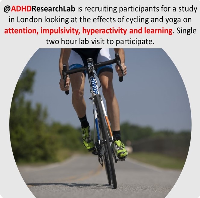 Can you help us understand if exercise can affect ADHD symptoms? We're looking for adults aged 18-35yrs with ADHD to see if different types and intensities of exercise might impact on symptoms. This study is at our London Bridge labs. Read more here: tinyurl.com/exerciseADHD