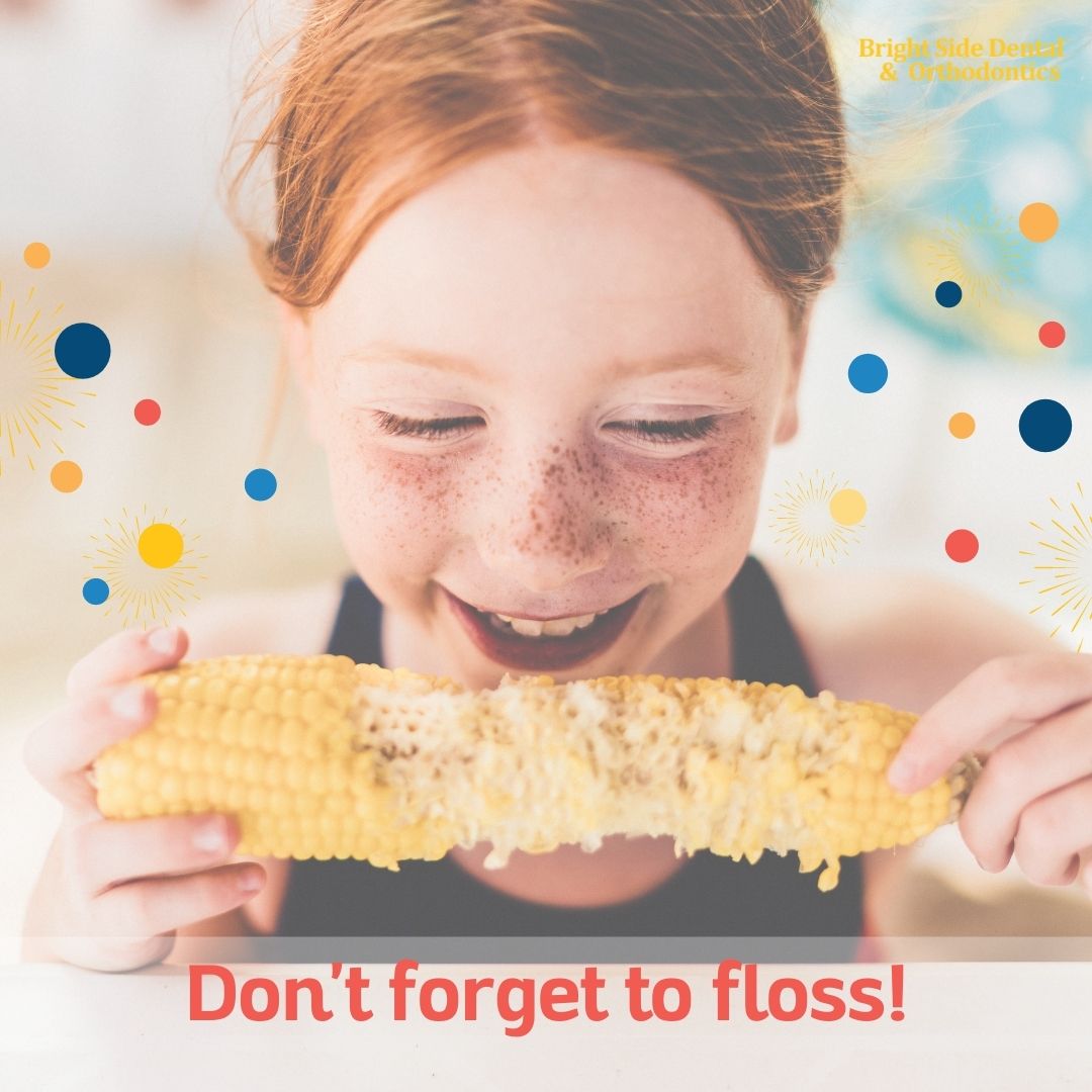 Did you know June 11th is Corn On The Cob Day? Celebrating  or not, it's a great time to remind you that flossing is important to your dental health!