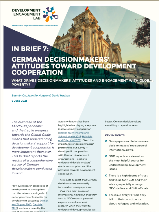 Development Engagement Lab tweet media