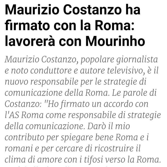 I giovani di qua i giovani di la poi prendono responsabile della comunicazione uno che non sa nemmeno<a href="/tag/roma"class="tags"><span>#roma</span></a><a href="/tag/mourinho"class="tags"><span>#mourinho</span></a><a href="/tag/co"class="tags"><span>#co</span></a>
