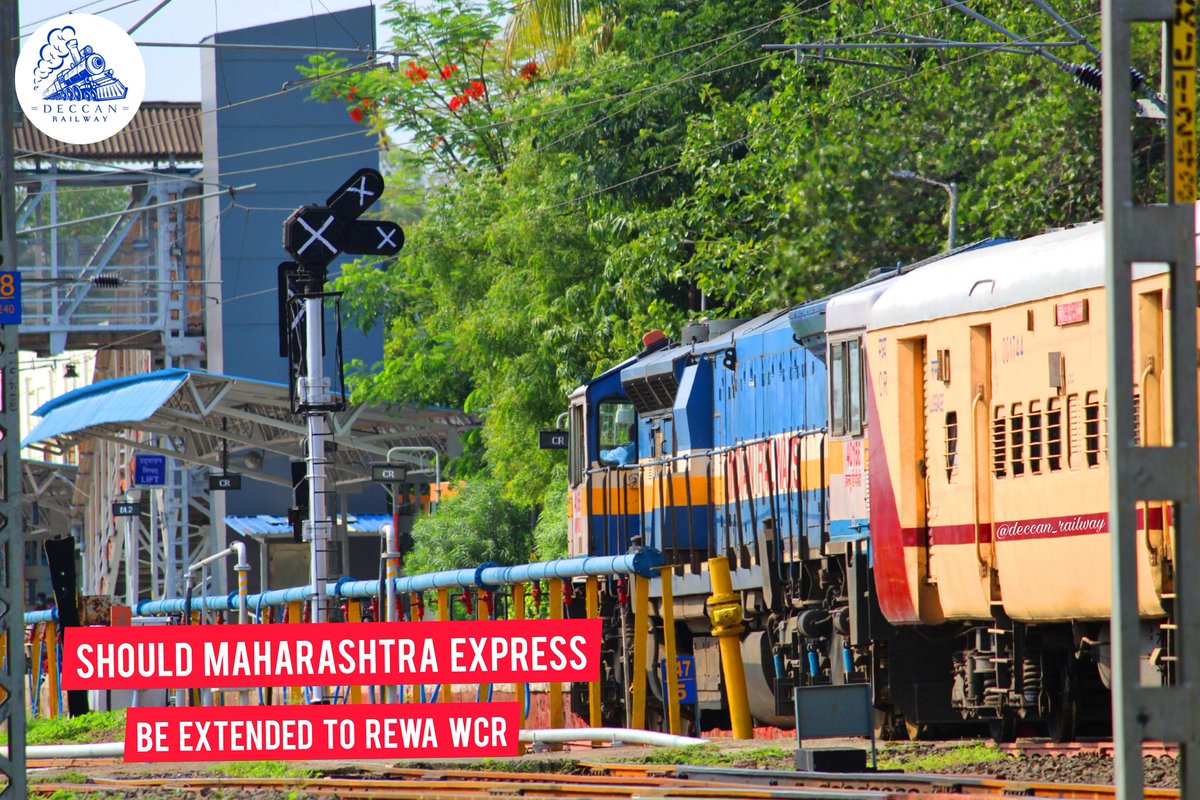 Miraj_Jn_users's tweet photo. Should Maharashtra express be extended to Rewa?
▪ Kolhapur - Gondia Maharashtra express entering Miraj.
#Kolhapur #miraj #pune #daund #manmad #bhusawal #akola #nagpur #solapur #nashik #badnera #Maharashtraexpress #mumbai #vidharba https://t.co/WxsSmY4759