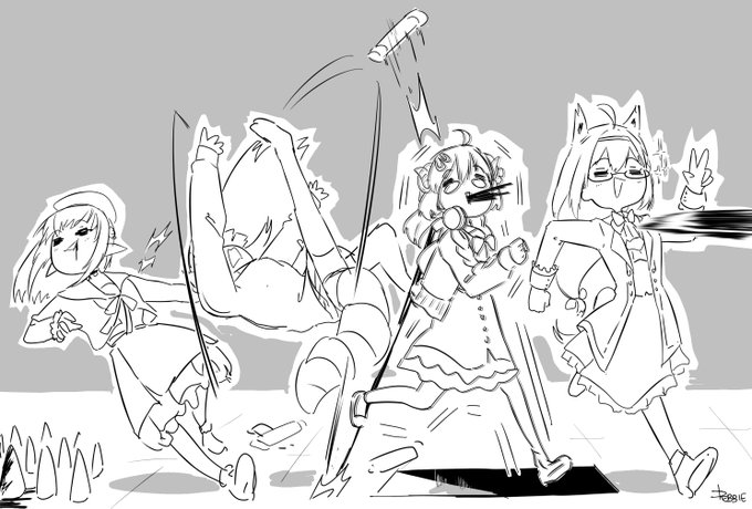 quest rooms collab
hijinks ensued
#バカタレドラゴンズ
#みかじ絵      #つのまきあーと 
#しらぬえ      #絵フブキ 