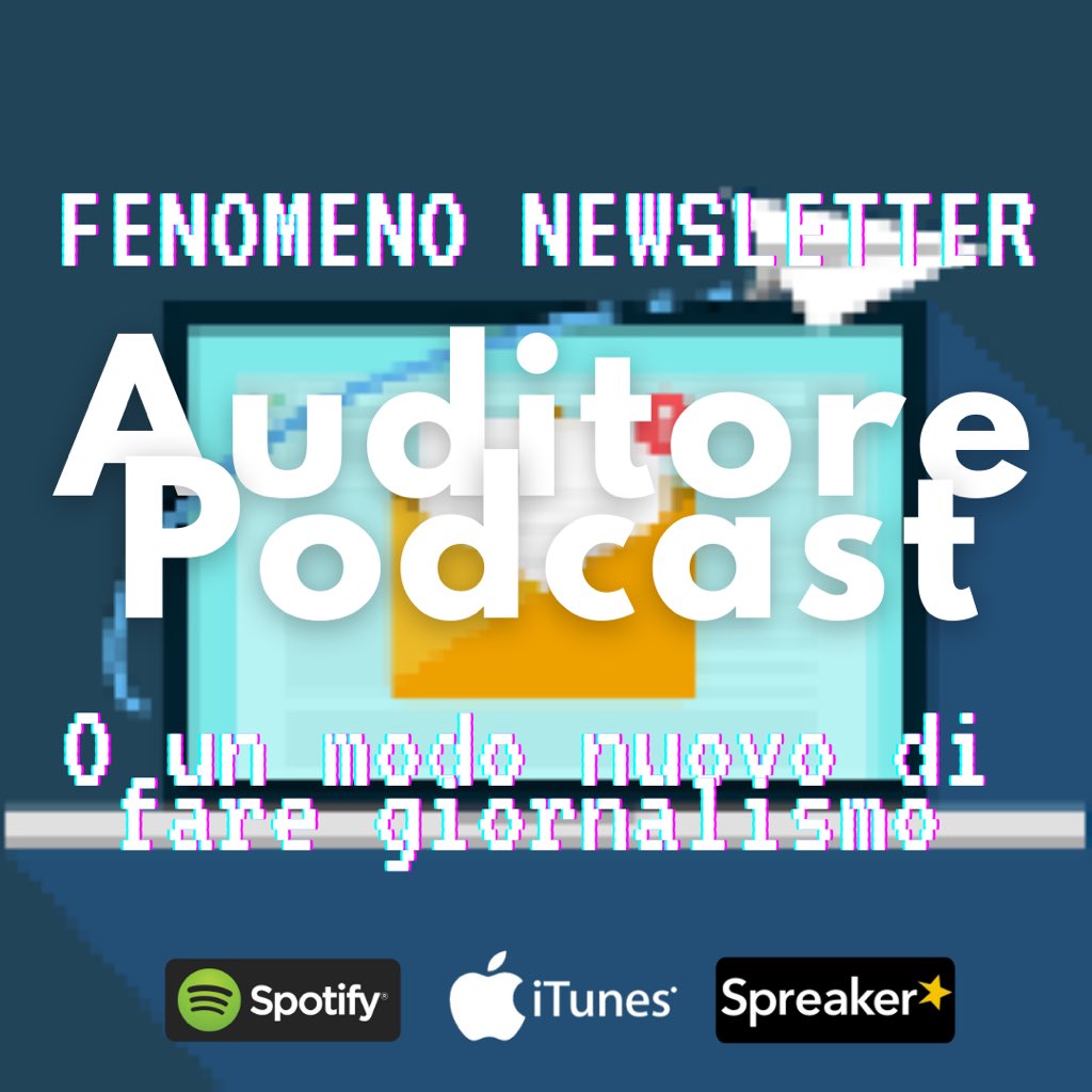 PodcastAuditore's tweet photo. Si parla di newsletter e giornalismo nell’ultima puntata di Auditore. Grazie a @FrMaselli creatore dell’ottima newsletter #marat per l’interessante chiacchierata! Qui il link per iscriversi a Marat👉 https://t.co/BhmtoE8vfe https://t.co/oXz0ZUIHMS