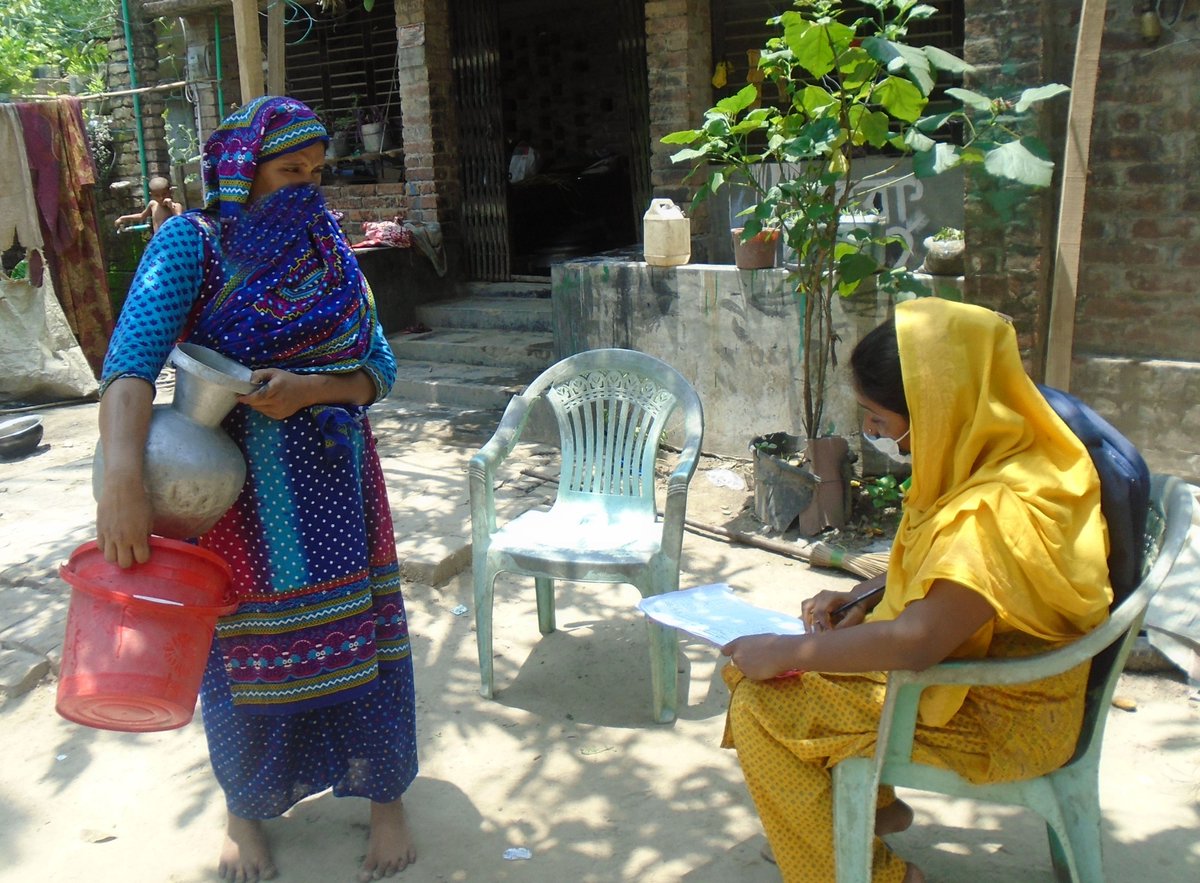 DAM_UK's tweet photo. We are working to ensure everyone has access to clean water in Ward 4, Benapole municipality, Bangladesh.  Our team is currently listening to residents to ensure we have a detailed understanding of need.  Thanks to our supporters, including #ElectricAid https://t.co/3gGOjkX51b
