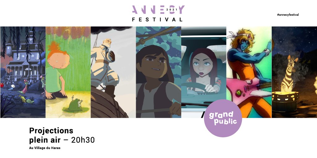 annecyfestival's tweet photo. #ProjectionsPleinAir 📽
🎬 Le Haras fait son cinéma ! 
🥳 Cette année, les projections en plein air s’installent en plein cœur de la ville pour des séances animées. 
📌 Rendez-vous au Village du Festival pour y assister ! Le programme complet :
👉 https://t.co/0cegGl1m8u https://t.co/snSzeUCYdQ