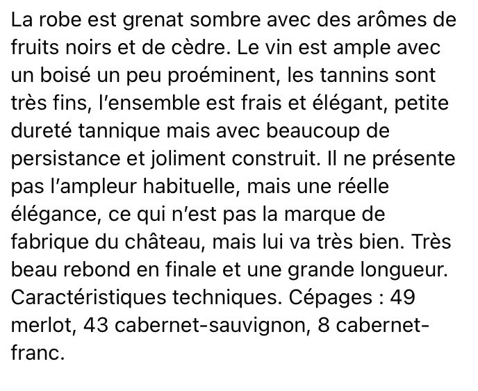 #Primeurs2020 : Château #LaMissionHautBrion 97-98/100 by #BernardBurtschy