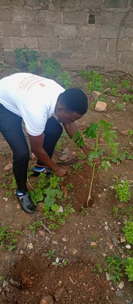 solutecgh's tweet photo. Solutions Technologies Ltd, also join in the campaign to plant #5milliontrees across the country
#GreenGhanaDay #ReadyToGreenGhana #ReadyToPlant #LetsGoPlanting #5milliontreesonjune11.
Let's Green Ghana 🇬🇭 https://t.co/CBZN74RlgM