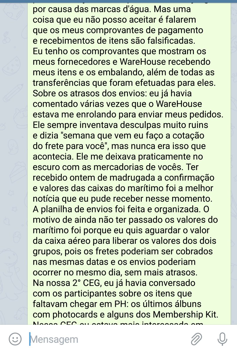 gonnystore's tweet photo. Esclarecimento dos ocorridos; seguem o fio. https://t.co/LRu51HXXtE