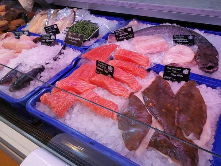 Thank Fish it's Friday.... Here's a selection of the fish available in our Farm Shop today. #FishyFriday