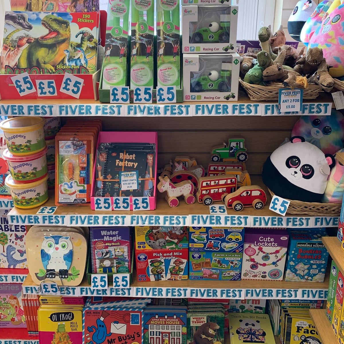 Our Fiverfest deals are all here, window’s finished and all are bargains are in one place so you can see all our fab offers.
#fiverfest runs for 2 weeks starting tomorrow.
#chapelallerton