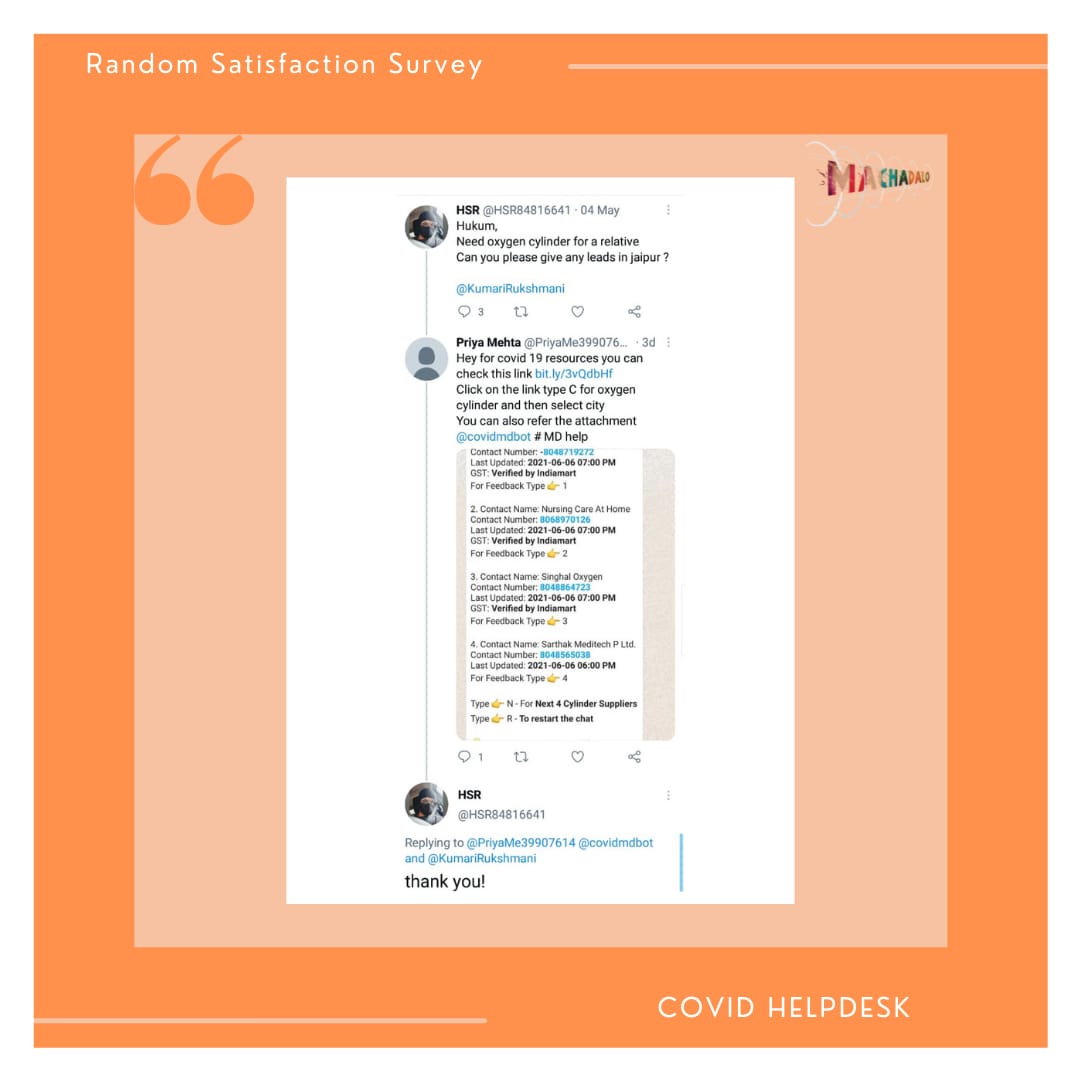 Covid Helpdesk tweet media