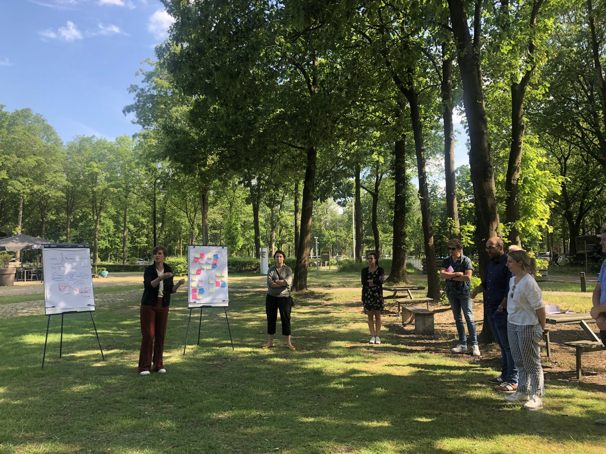 Past Tuesday we were finally able to organize a physical event again! It was very nice to meet all of our partners again and discuss their current topics of interest.