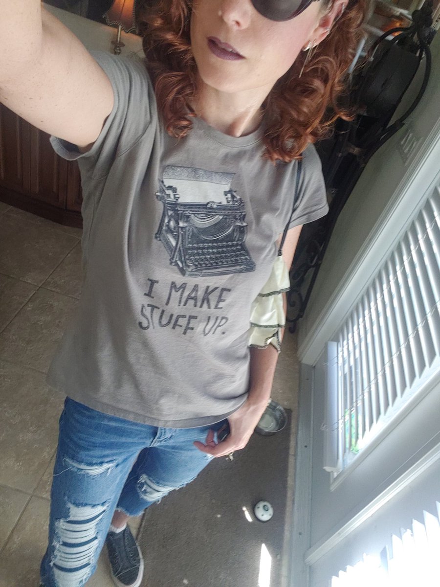 deidrejowen's tweet image. Heading out to run errands in my favorite shirt