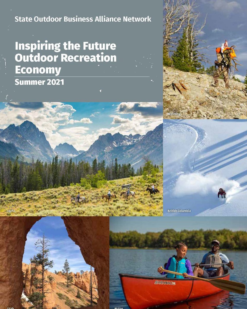 Outdoor recreation in Michigan generates 26.6 billion in consumer spending and employs 232 thousand individuals.  

Read more in the new report from the State Outdoor Business Alliance Network. soban.org