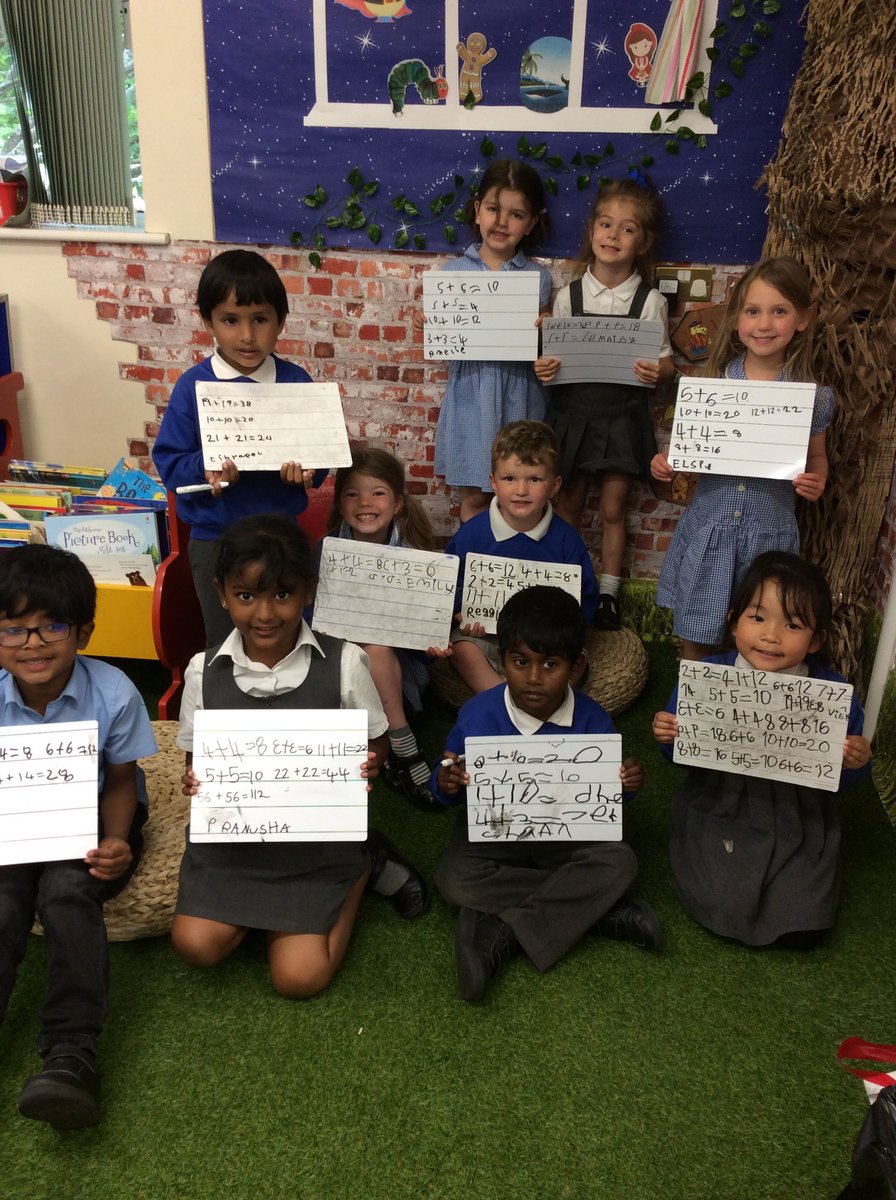 This week in Maths we have been focusing on learning the concept of doubling 🔢 Well done Reception! What a great week of learning we have had ✏️⭐️