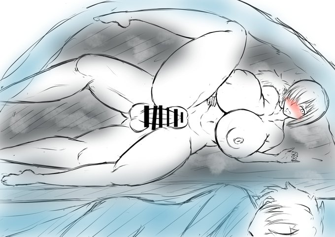 描きたいものがたくさんで、はわわぁです。ひとまずダイナミック浮気マシュのラフ。 