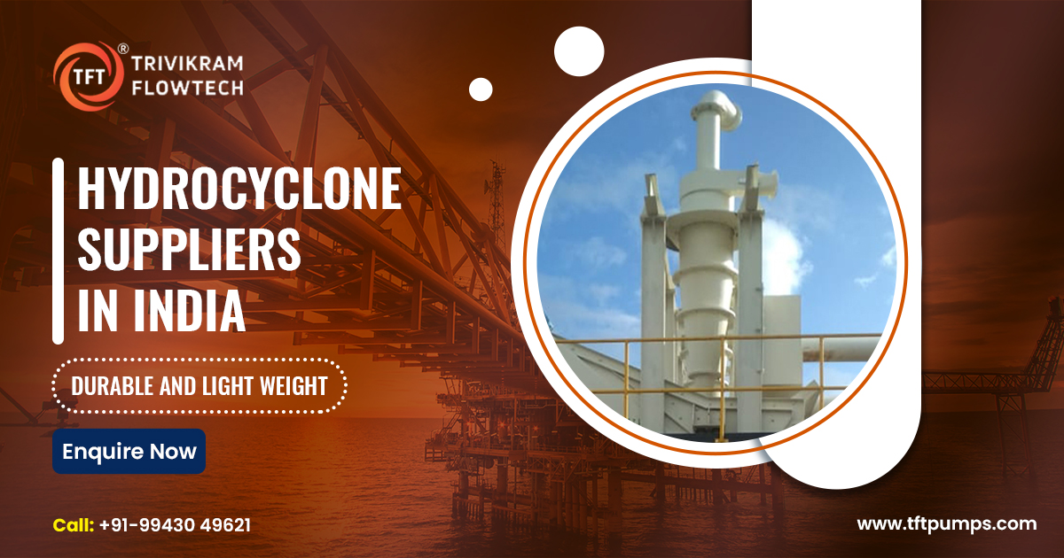 A high-throuput Hydrocyclone Sand Separator owns smart features such as optimum quality and extended serving life.  Now ready at industry-leading cost. Buy here @ TFTpumps.  

Visit Here: https://t.co/yqeaMMWND6

#HydrocycloneSuppliersIndia #PumpSuppliersIndia #TFTpumps #India https://t.co/blvOdQNFSR