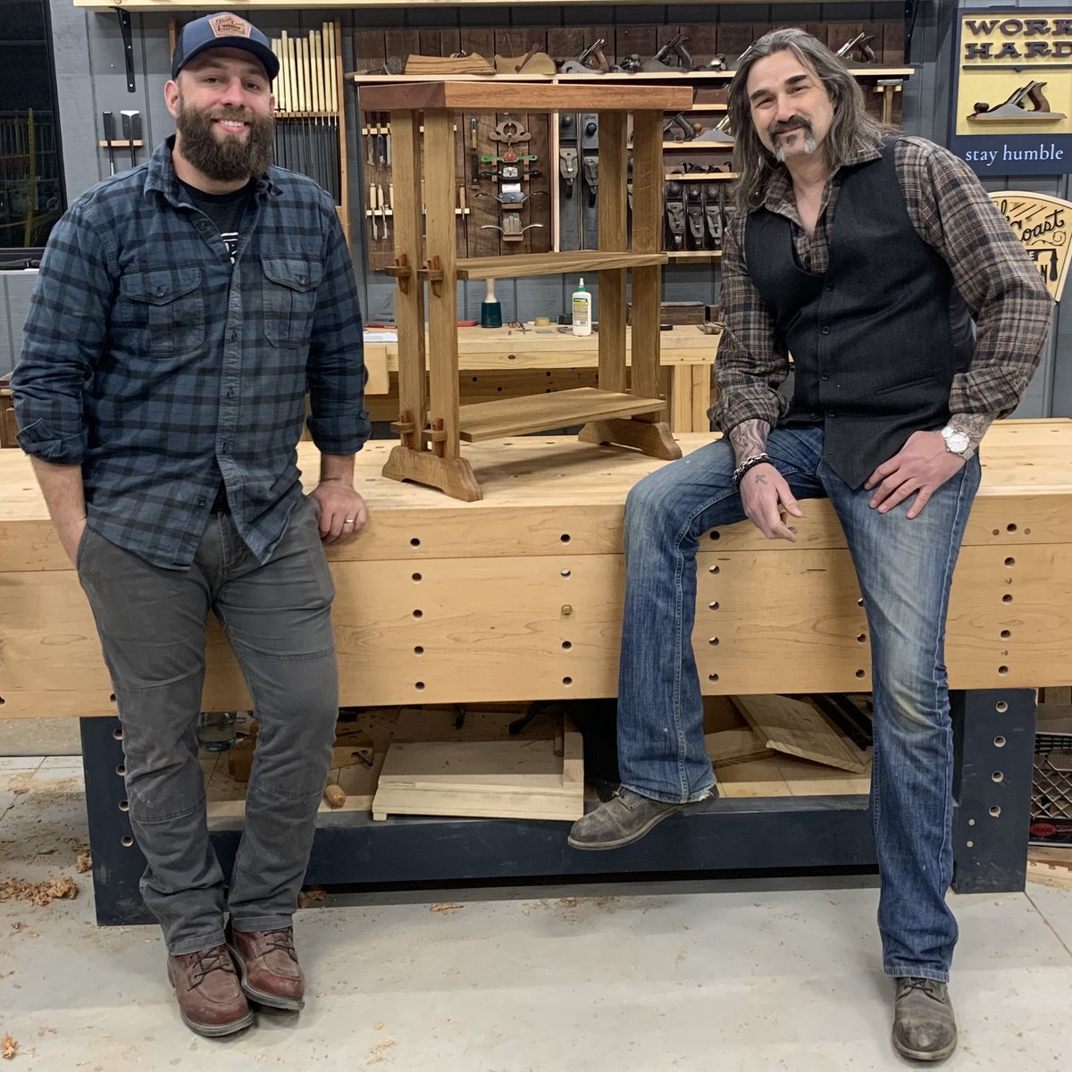 Chris and Eric work together to build a beautiful Japanese-inspired bookshelf in episode 1 of A Craftsman’s Legacy, hitting YouTube on June 11th 8PM EST.
You don’t want to miss it!
<a href="/FordTrucks/">Ford Trucks</a> 
#woodshop #woodworking #handtools #joinery