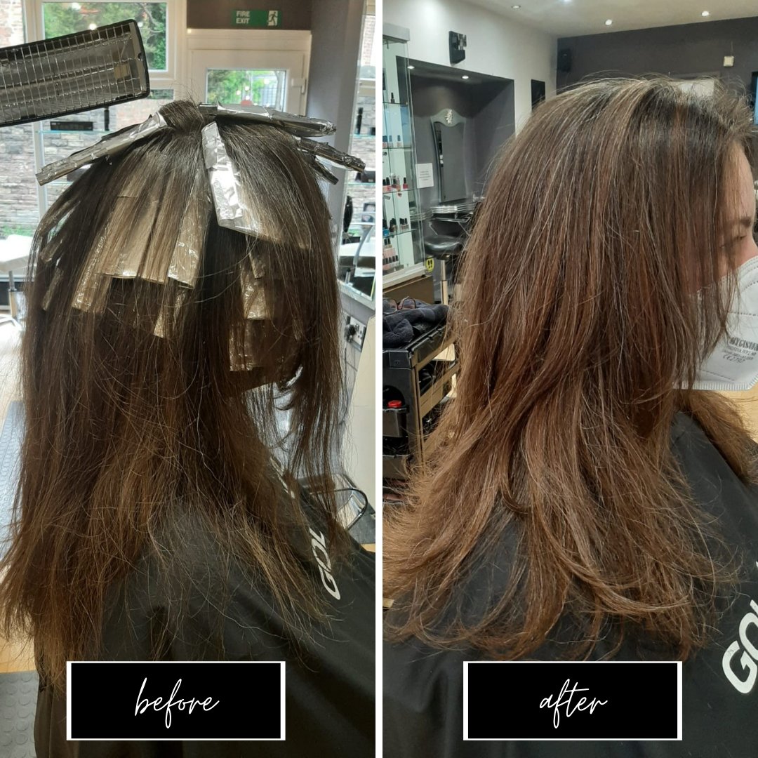 Similar to our previous post, here we created copper balayage with tint on natural hair whilst keeping the original condition of the hair except here we have foiled to the root!
#ScissorsMacc #copperbalayage #naturalhair #haircolour #balayage