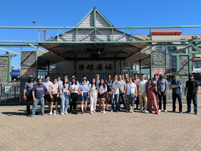 Members of the #Chowbus Tech Team met up with each other for the first time in a year, in the city of Chicago! #teambonding #teambuilding