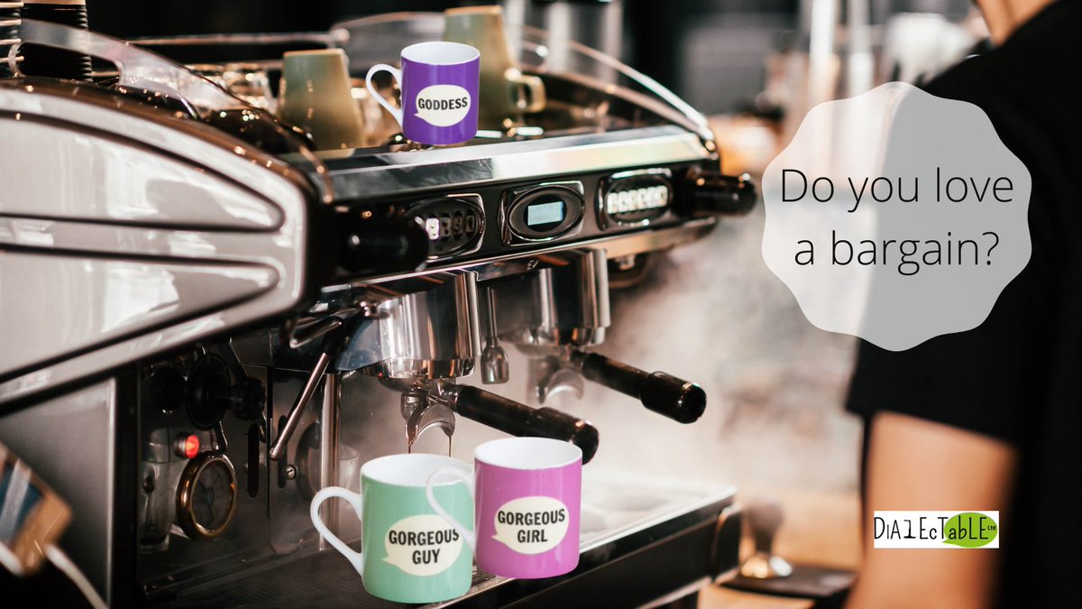 DialectableGift's tweet image. Coffee lovers, it&apos;s time to grab a bargain and treat yoursen! We have these stylish espresso mugs in our sale for all you &apos;gorgeous&apos; coffee drinkers out there.

Go on, ava treat - dialectable.co.uk/.../sale-gift/…

#Yorkshiregifts #saleitems #espressocups