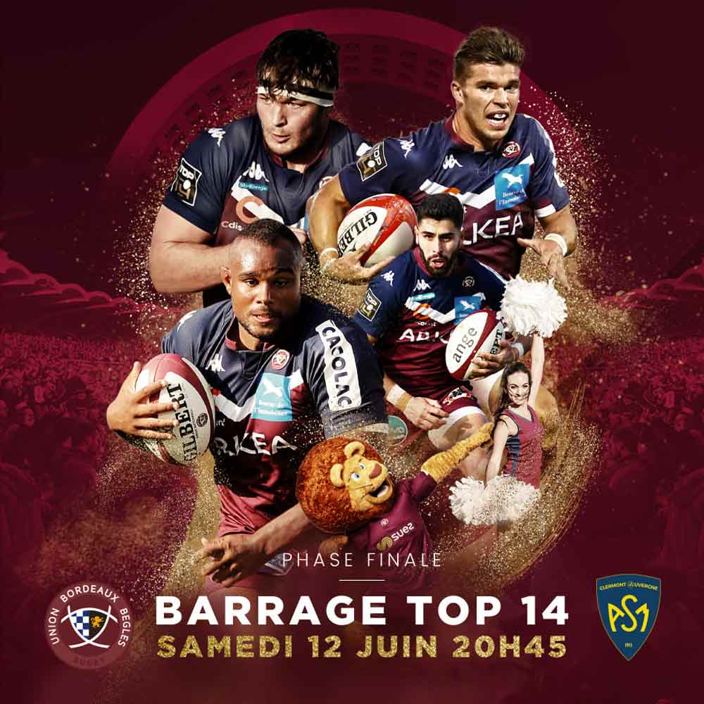 ArkeaArena's tweet photo. #COPAINS Demain @UBBrugby affronte l 'ASM Clermont en match barrage du Top 14. D'abord parce qu'ils sont sympas, en plus parce que ce sont des copains, et parce que c'est quand même la maison, @ArkeaArena illumine sa façade et ses réseaux aux couleurs de l'UBB ce week-end 🏉❤️ https://t.co/JM92P89xNA