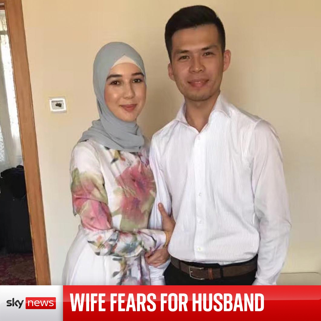 Wife's anguish over detained husband