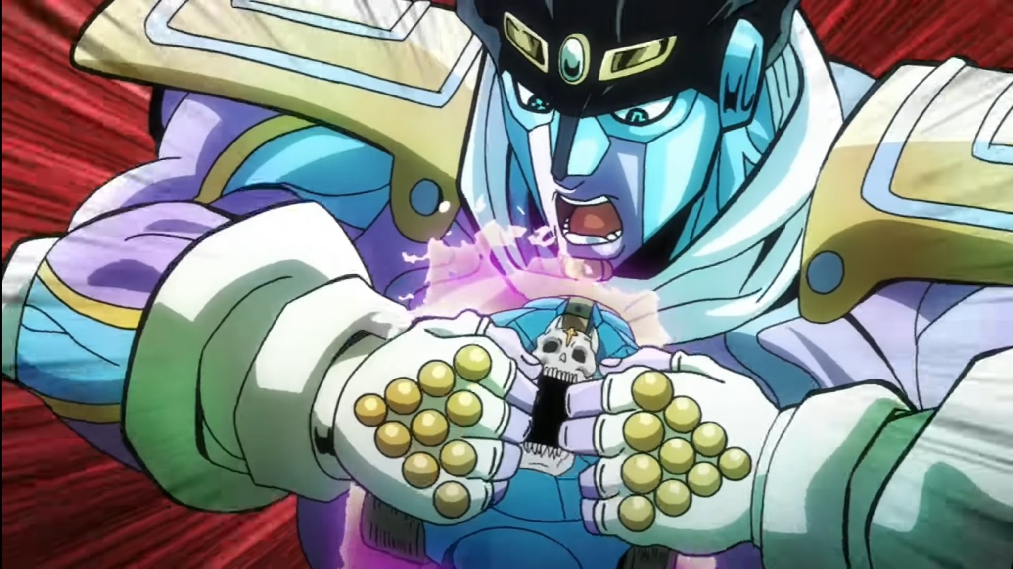 Grayanom on X: Several times during the part 4 anime, star