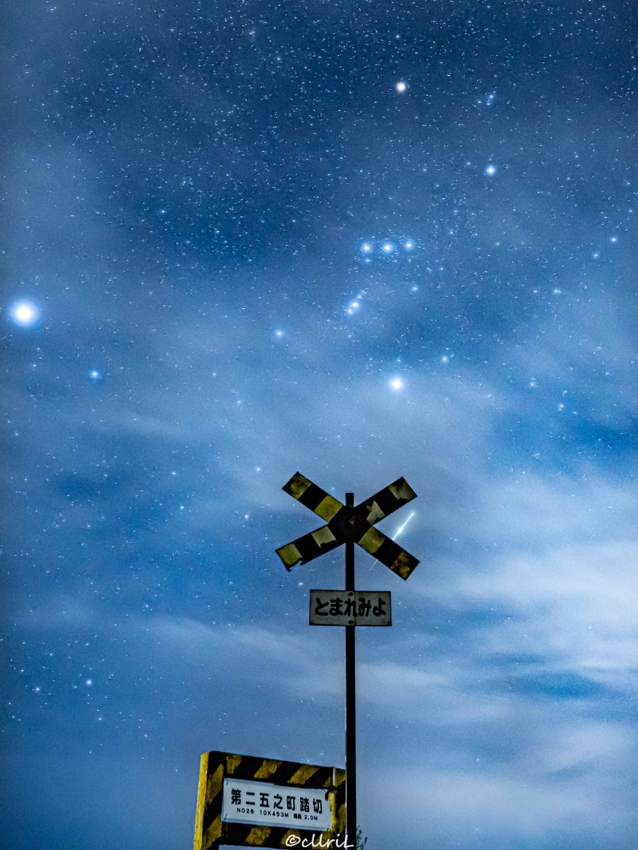 りる 一瞬の流れ星です りる 一瞬の流れ星です