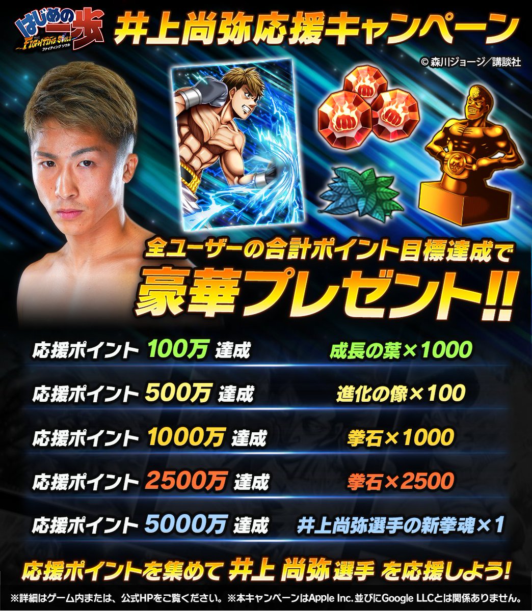 はじめの一歩 Fighting Souls セルラン推移と評価 アプリ情報まとめ Appmedia はじめの一歩 Fighting Souls セルラン推移と評価 アプリ情報まとめ Appmedia
