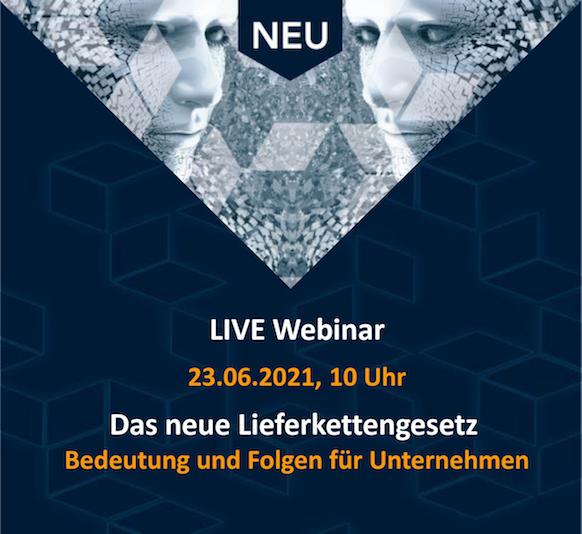 Das „Gesetz über die unternehmerischen Sorgfaltspflichten in #Lieferketten“ kommt! Erfahren Sie von unseren Referent*innen, wie Sie jetzt rechtzeitig richtig handeln können!

Melden Sie sich zu unserem kostenfreien #Webinar am 23.06.2021 um 10 Uhr an: lnkd.in/dfyd5wk