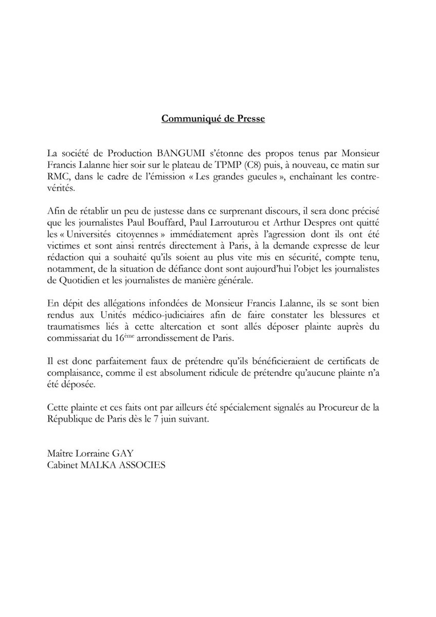 Quotidien tweet media