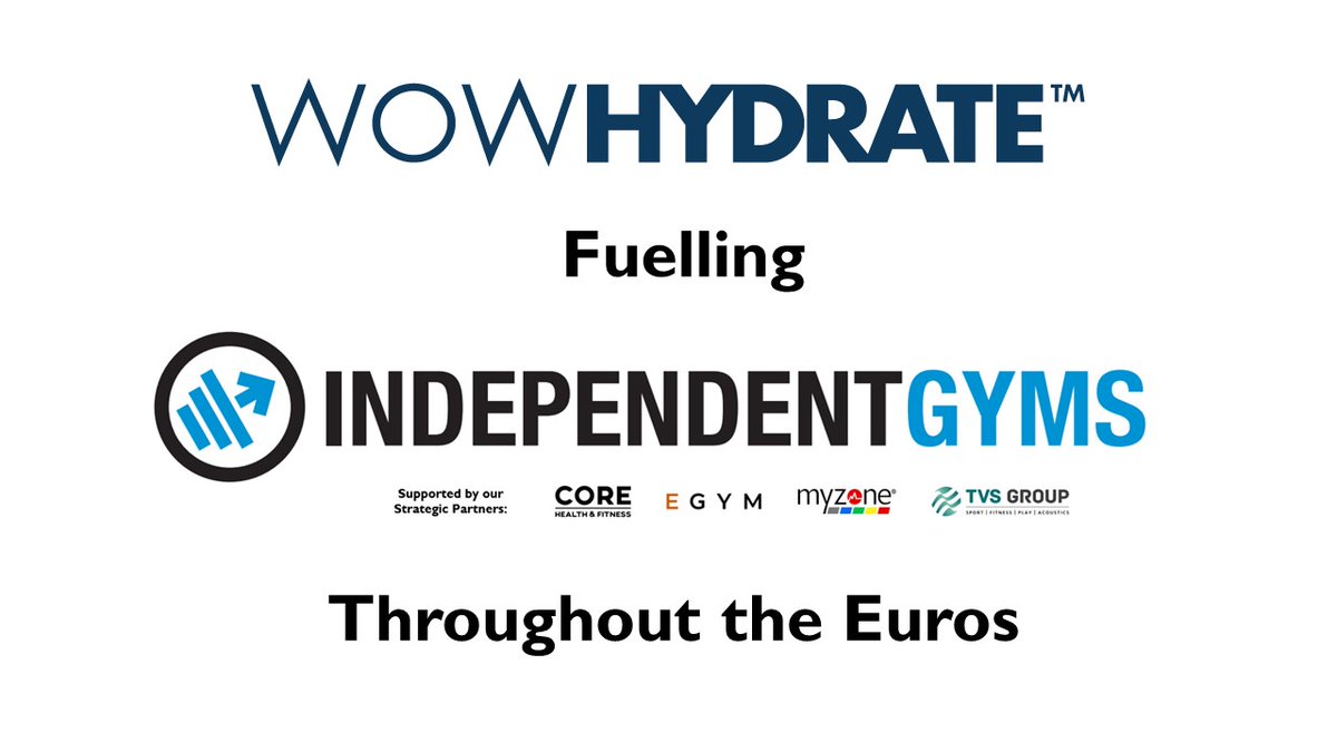 We're working with our partner <a href="/wowhydrate/">WOW HYDRATE</a> to celebrate the launch of @EURO2020 by giving away a box of Wow Hydrate drinks to EVERY independent gym across the UK!! Spread the word, tag your gym and we'll do the rest!