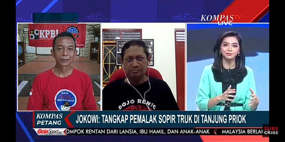Pungli kecil2, kalo dijumlah besar juga. Gila!!!

Kata Ilhamsyah;

45.000
12.000 x
540.000.000
30x
16.200.000.000

Perkiraan pungli thd sopir di Tj. Priok sebulan

Baru 1 pelabuhan 😢