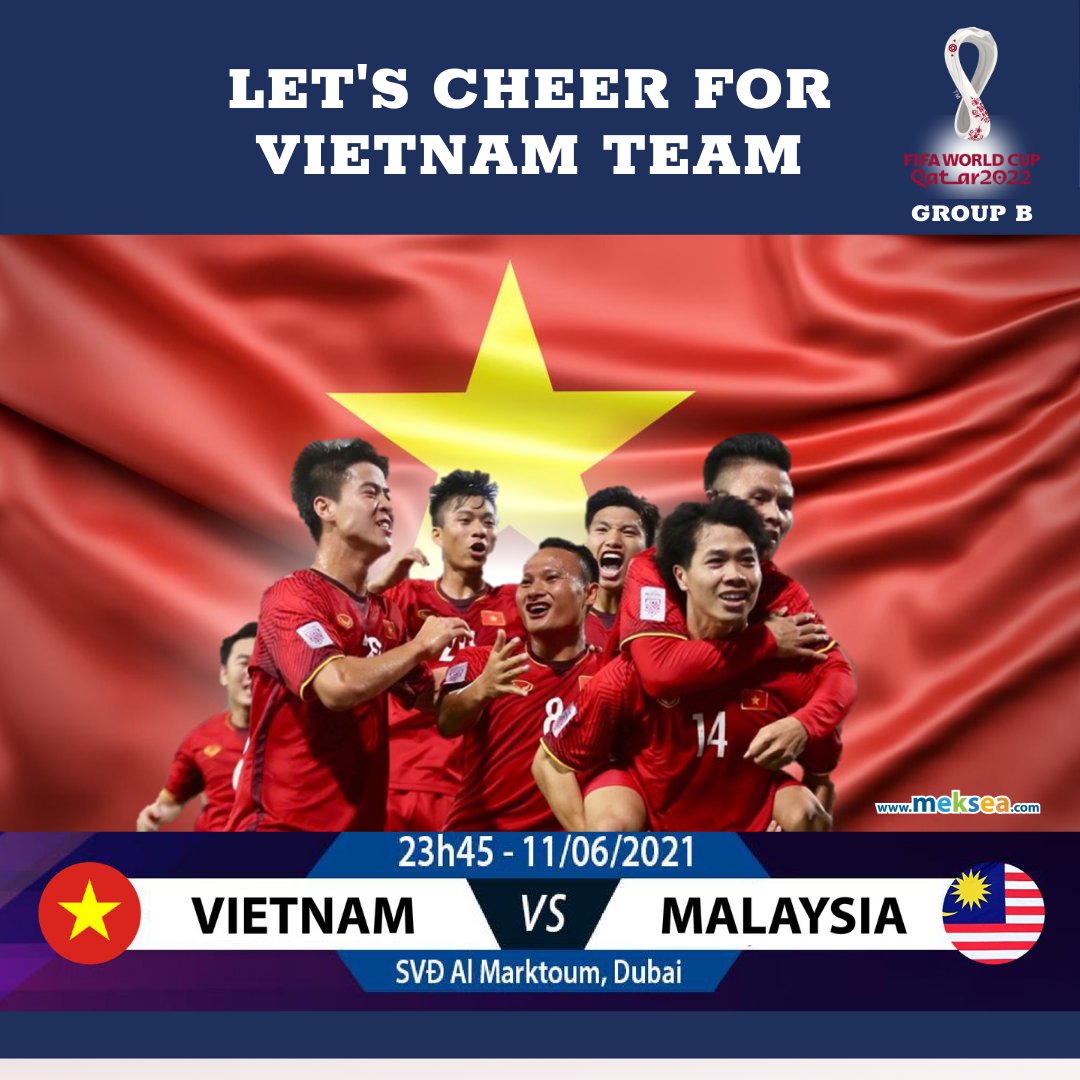 Temporarily forget about covid 19, let's have a blast with our VN team. ⚽

See you guys at 23:45PM (UTC+7) tonight !

What do you think the final score is?
Please let us know by comment below this picture.
#VietnamFootballTeam #Meksea #U23VietNam #WorldCup2022 #VietNamVoDich