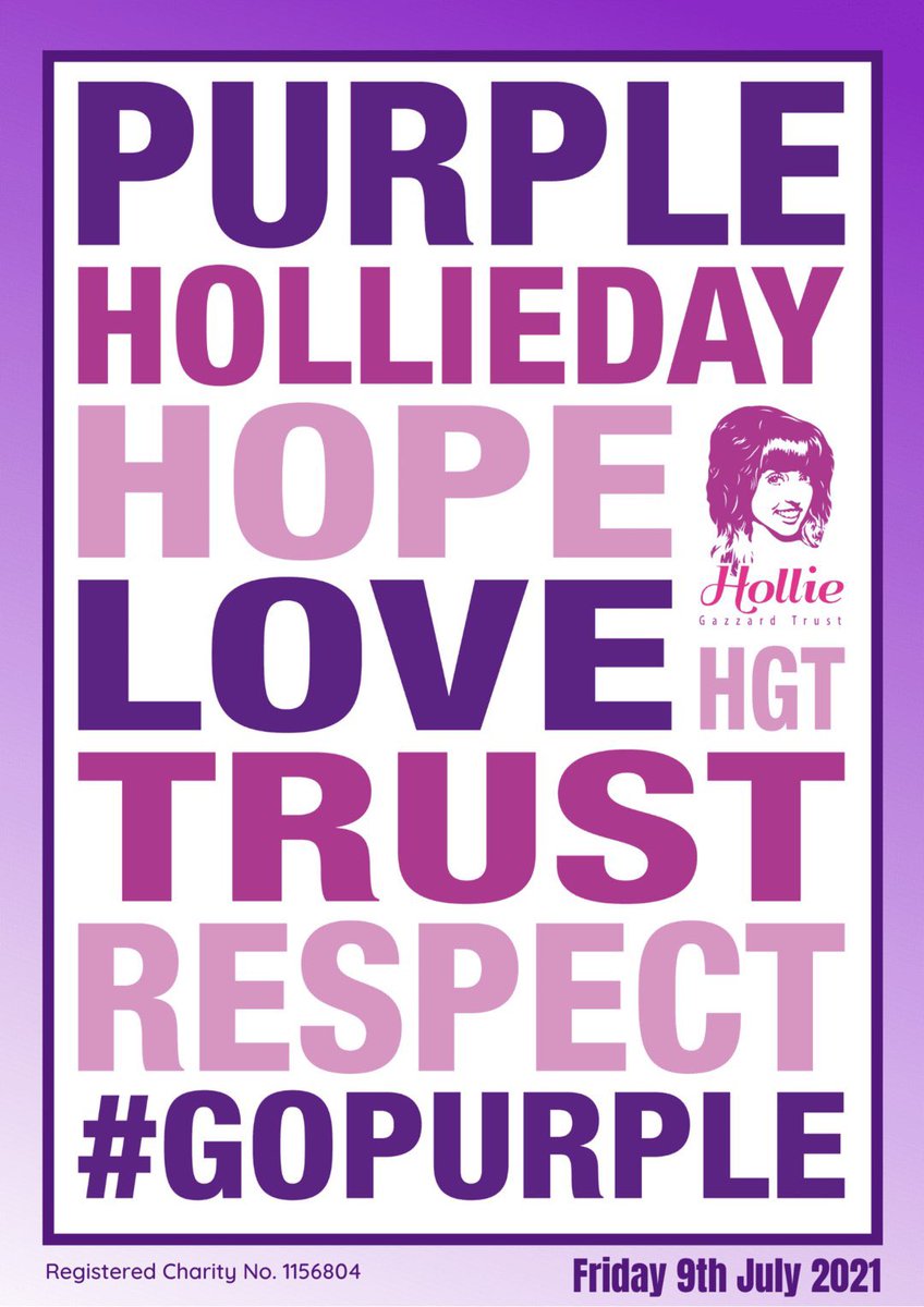 paradigm_live's tweet photo. The whole team is looking forward to turning the office purple next month for ‘Purple HollieDay!’ As it always does, the conversation has turned to food and we’re listing out all the purple food we can bring in whilst sticking to the purple food only rule #gopurple https://t.co/ZRw2OsEaG4