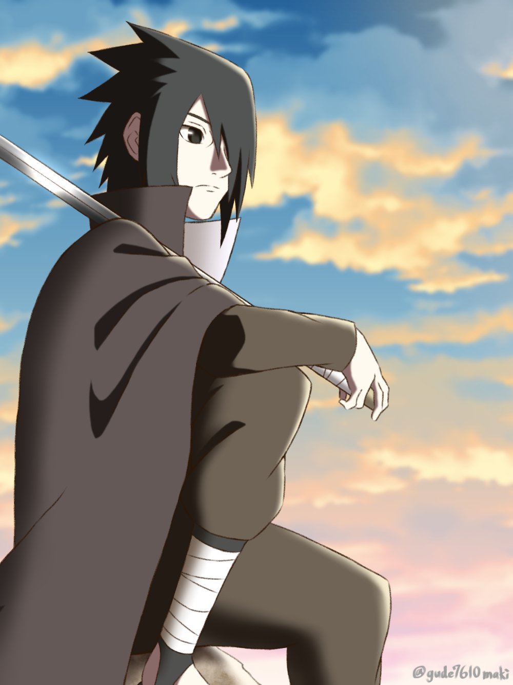 تويتر ぐで على تويتر 真伝サスケ Naruto うちはサスケ イラスト T Co Yjde2djzdd