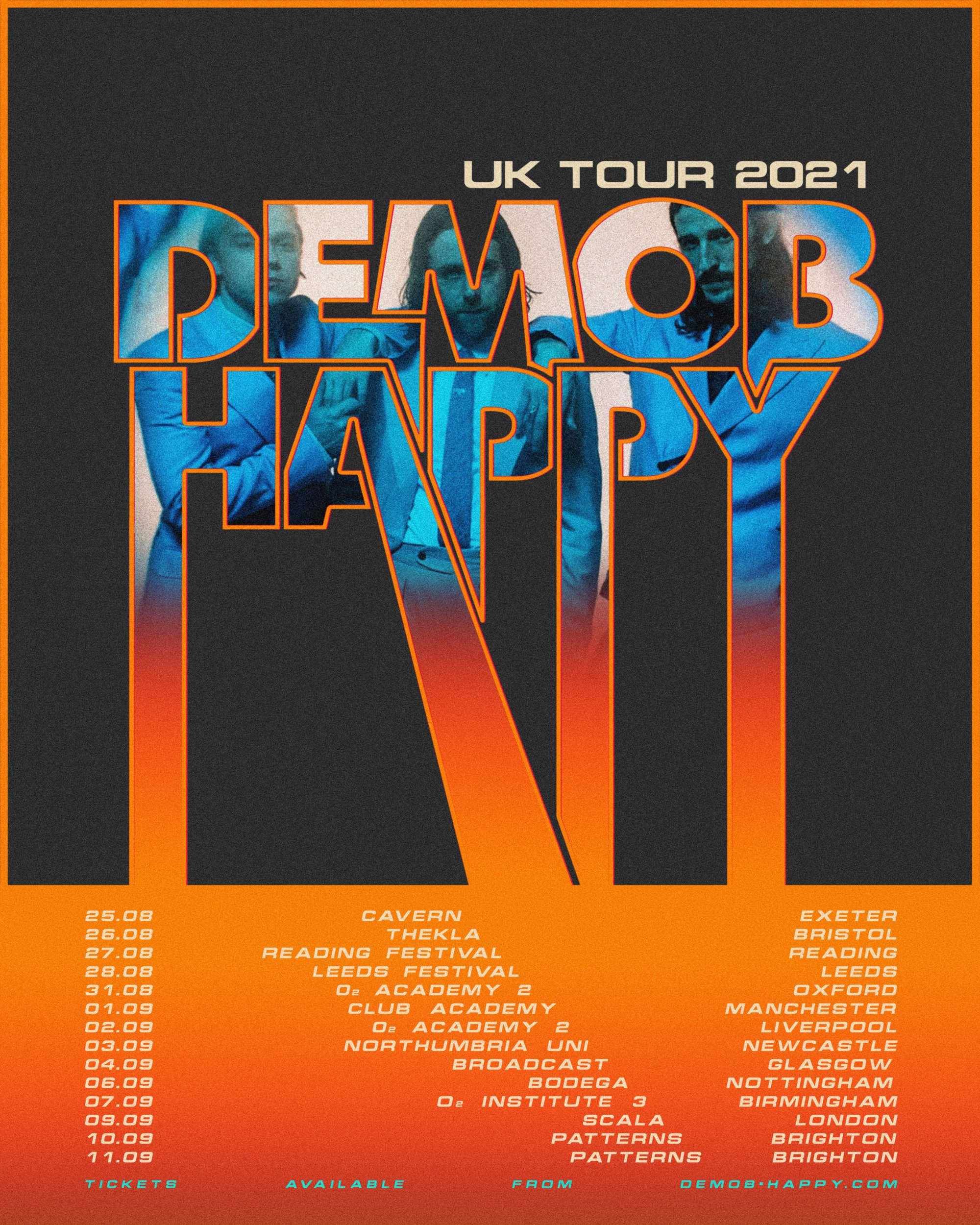 Demob Happy News Report Tour