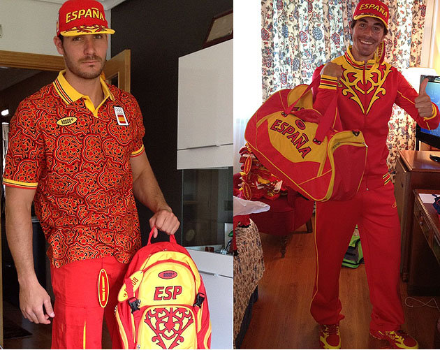 shepsong's tweet photo. If the IOC cancels #Tokyo2020  the world will never get to see if Spain can better their 2012 official Olympic kit. Doubtful, but there's always hope. https://t.co/2BI2gHOpUG