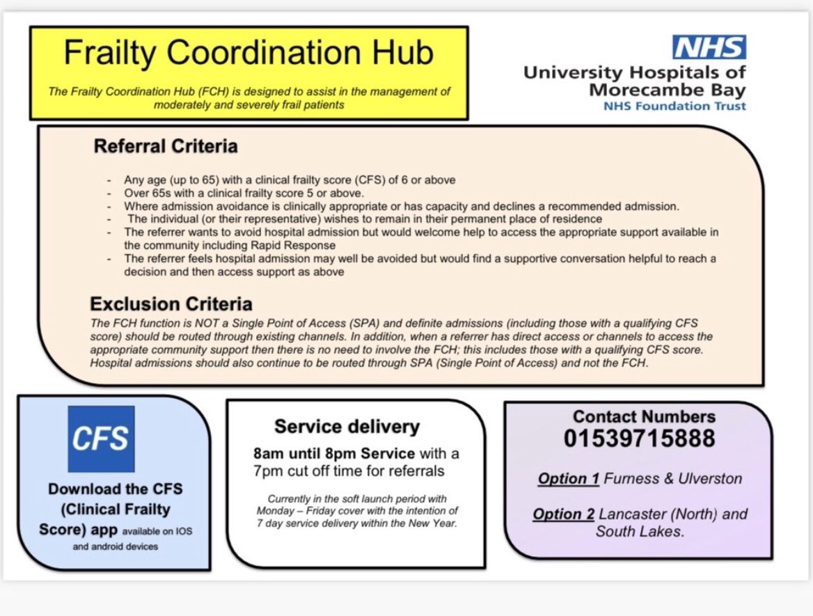 Busy day at the Hub today presenting to @CHoCCumbria this morning and Carnforth &amp; Milnthorpe this afternoon. <a href="/LauraWo96388820/">LauraWong</a>, Emma &amp; Helen on duty for the service 8-8 cover 😁