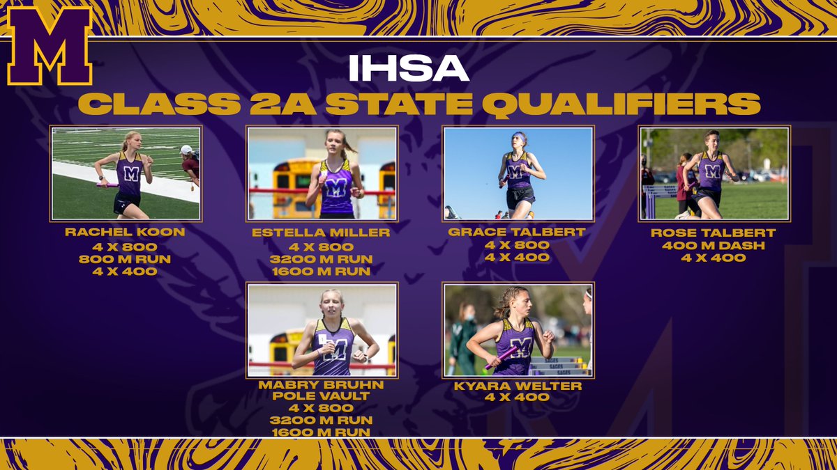 Good luck to our #IHSA Class 2A State Qualifiers as they compete for state championships today in Charleston! #WinTheDay #LeaveItOnTheTrack #RunFast #GoSages