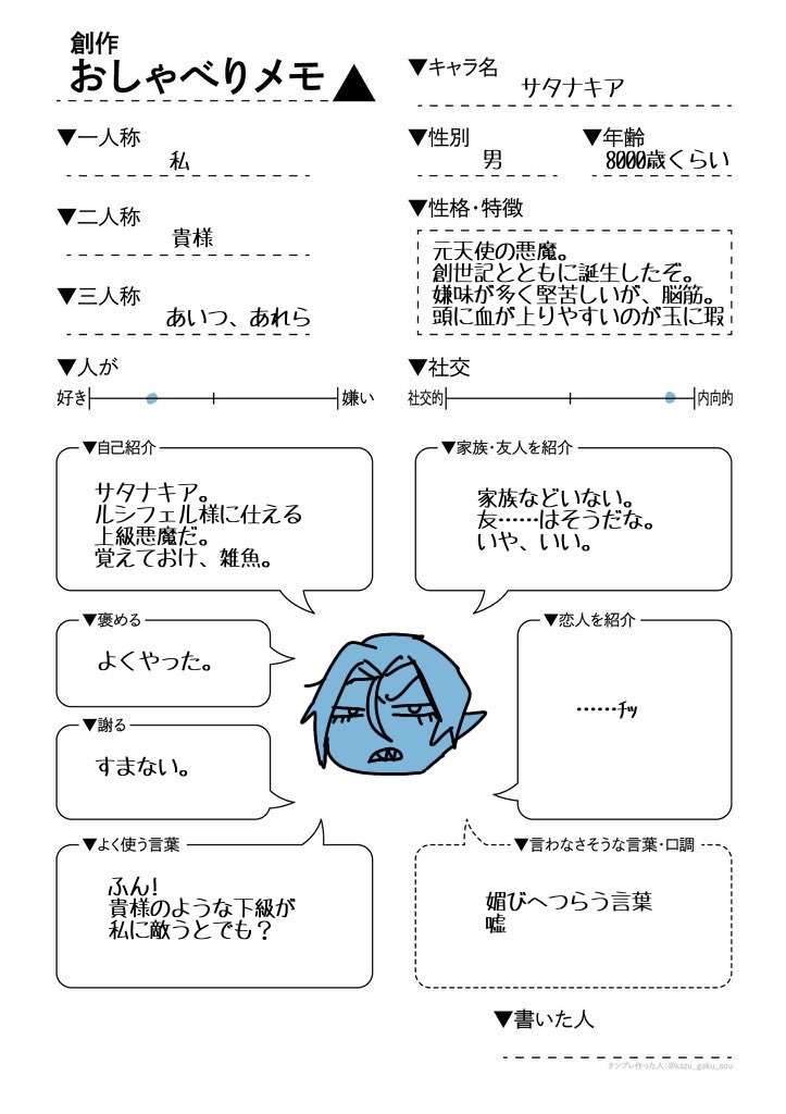 これは創作テンプレで遊びたい願望のある人間による暇つぶしです
(ローズ→アガレアレプト→アマイモン→サタナキア) 