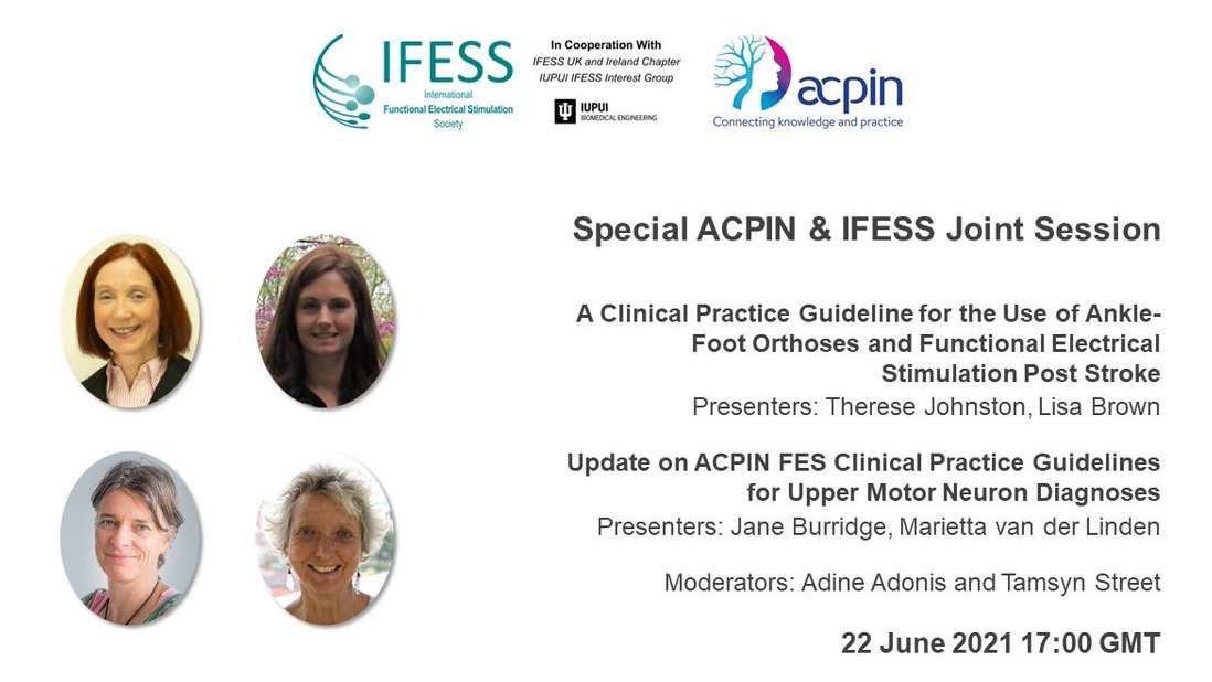 Int’l Functional Electrical Stimulation Society tweet media