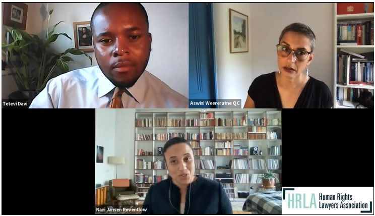 TeteviDavi's tweet photo. A huge thanks to those who joined us on Weds for all things #DigitalRights with, the brilliant, @InterwebzNani. A warm thanks also to @AswiniQC for co-moderating and @DoughtyStreet for hosting. Video coming soon and sign up to the @HumanRightsLawA for more events! https://t.co/fdaOBg5RkX