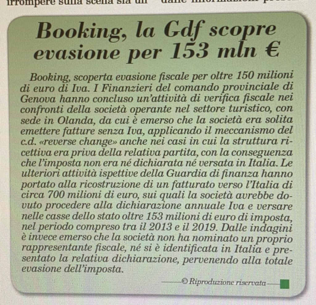 Ludarge's tweet photo. Naturalmente il problema rimane lo scontrino del caffè mentre questi in Italia agivano indisturbati senza neanche il rappresentante fiscale.
Sede in Olanda, #chevvelodicoaffà.
Fine. https://t.co/Z7a07LTVct